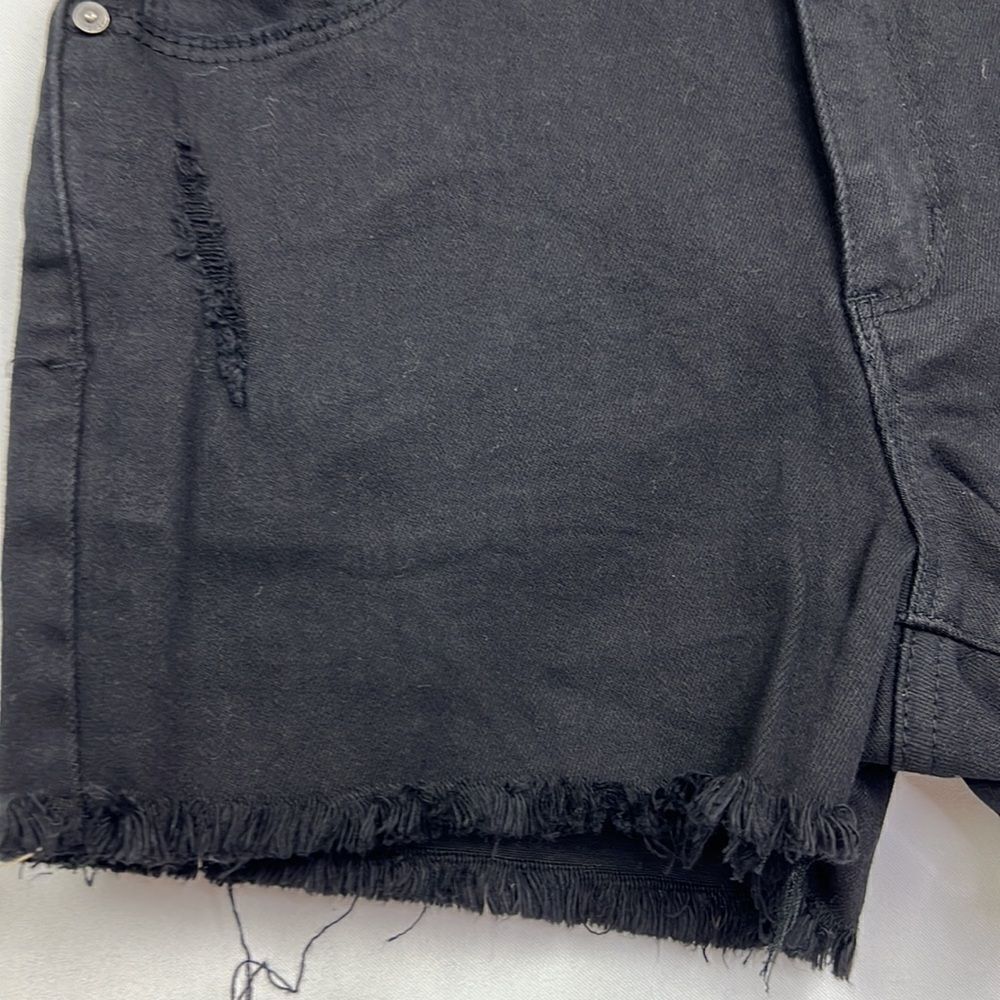 TRACTR Black Brittany cut off denim shorts girls size 16 NWT - Picture 5 of 16